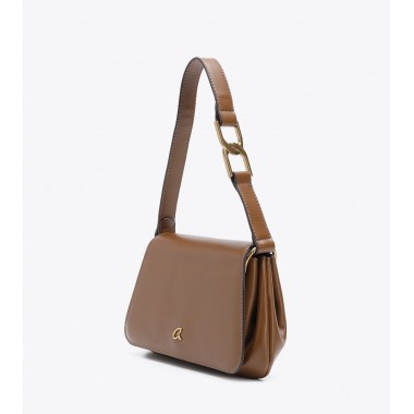 Maisie Τσάντα Ώμου Καφέ AXEL
